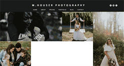 Desktop Screenshot of mhouserphotography.com